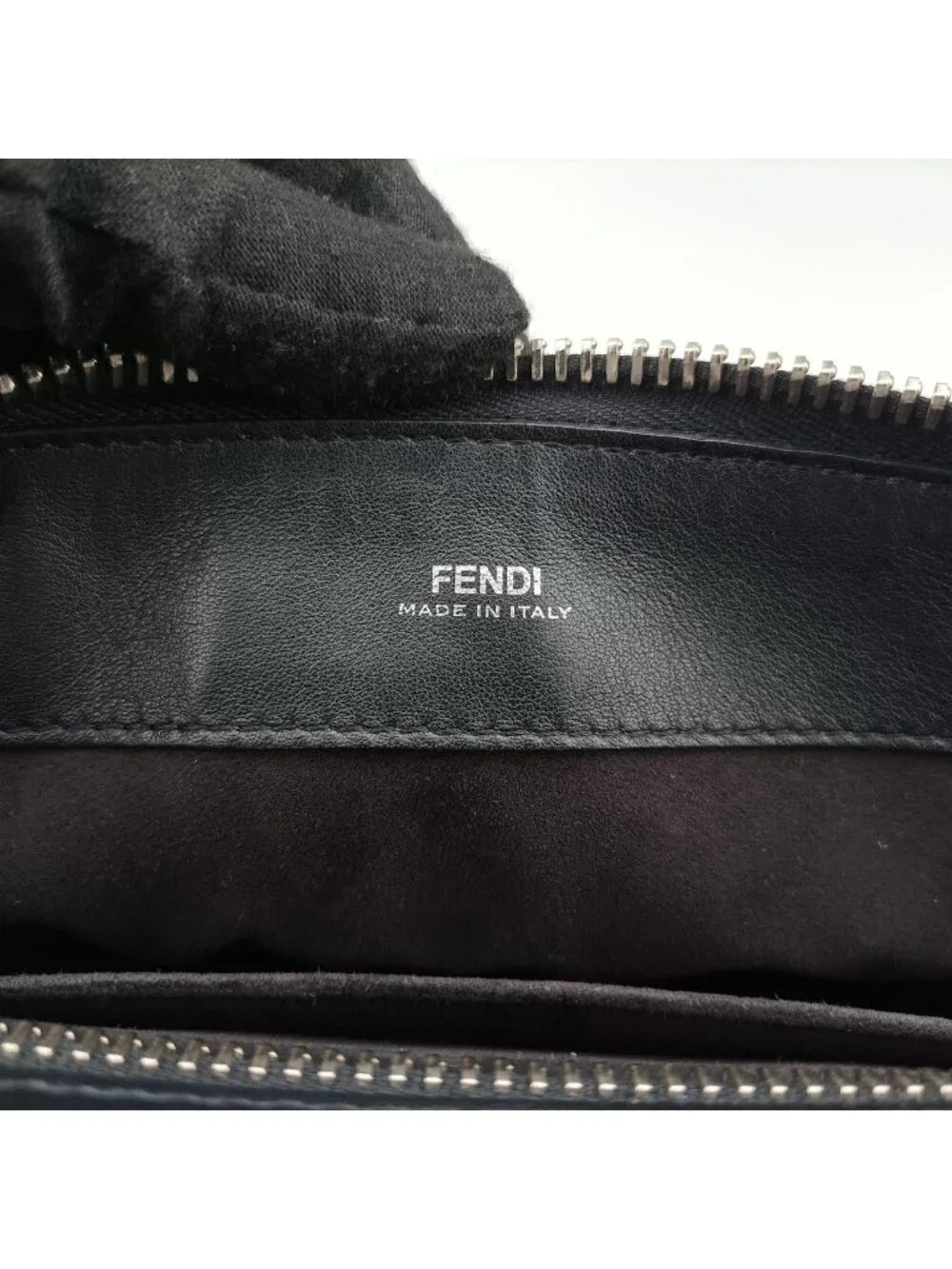 ★SOLD★ Fendi Com Click Small Black Multicolor Leather Messenger Bag - Picture 10 of 15